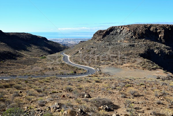 Mountains of Gran Canaria Stock photo © hamik