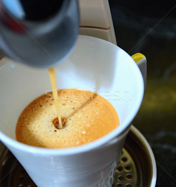 Fresh espresso coffee Stock photo © hamik