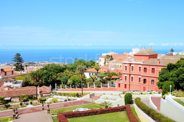 Stok fotoğraf: Tenerife · bahçe · kasaba · İspanya