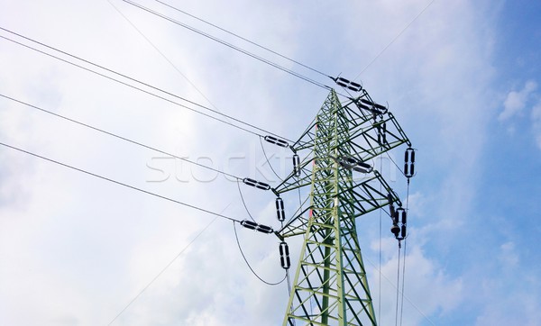 Power line pole Stock photo © hamik