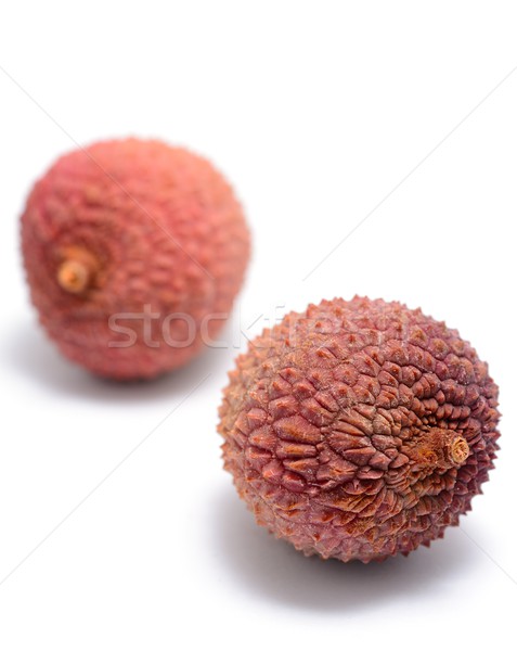 Сток-фото: фрукты · красный · китайский · тропические · белый · свежие