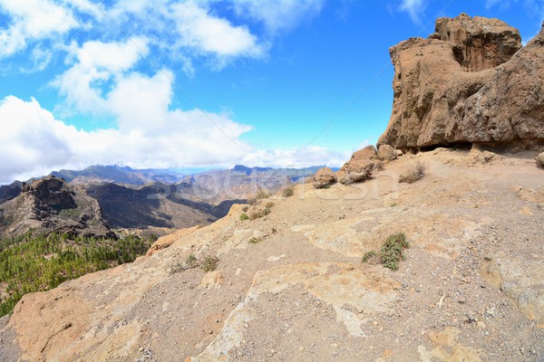 Stock photo: Gran Canaria mountain