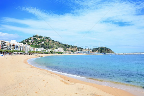 Blanes beach Stock photo © hamik