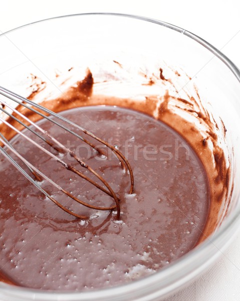 Chocolate dough Stock photo © hamik