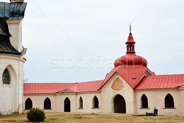 Templom unesco barokk gótikus stílus építész Stock fotó © hamik