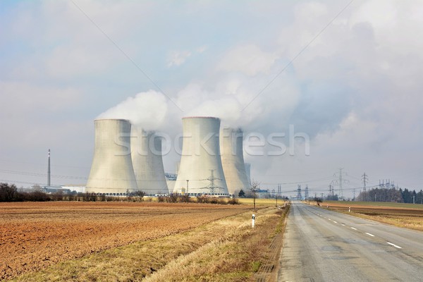 Nuclear power plant Dukovany Stock photo © hamik