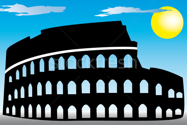 Rome Coliseum Stock photo © hamik
