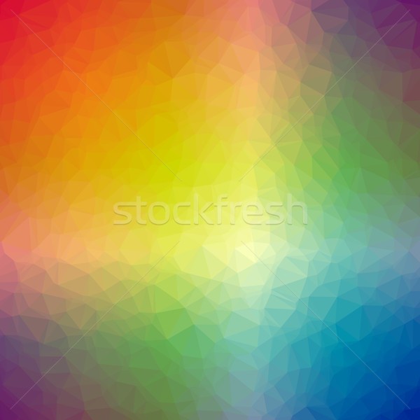 Polygonal colors background Stock photo © hamik