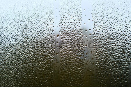 Fenêtre vue beaucoup faible condensation gouttes Photo stock © hamik