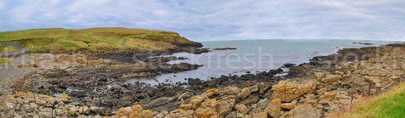 Stock photo: Northern Ireland coastline