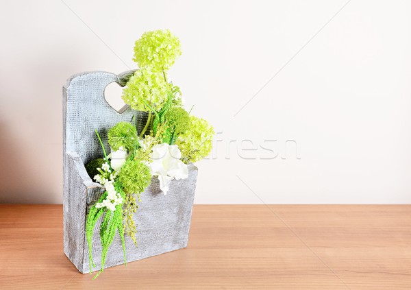 Pâques maison décoration floral table maison [[stock_photo]] © hamik