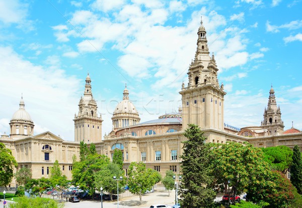 National Art Museum of Catalonia Stock photo © hamik