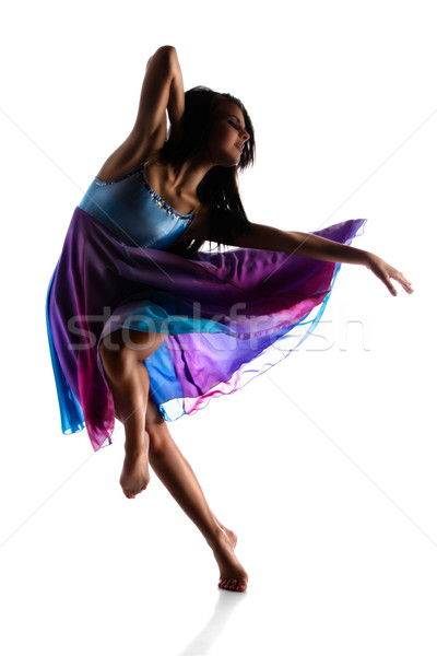 Female modern dancer Stock photo © handmademedia