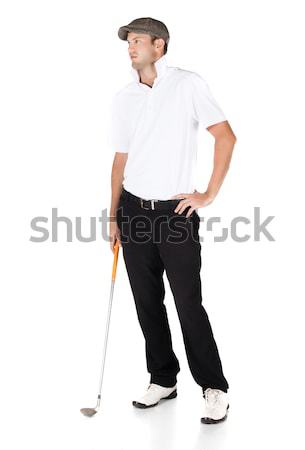 Professional golf player Stock photo © handmademedia