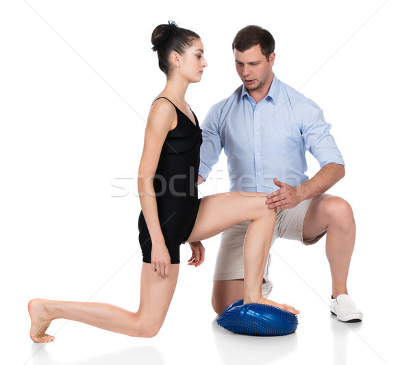 Patient adulte Homme Homme réhabilitation médicaux [[stock_photo]] © handmademedia