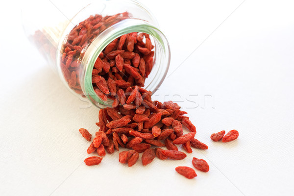 Foto stock: Rojo · bayas · saludable · naturales · secado · alterar