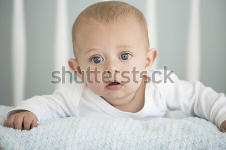 Caucasian baby boy Stock photo © handmademedia