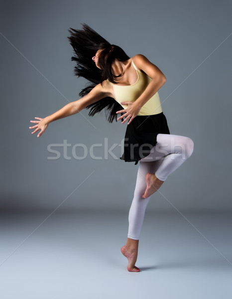 女性 現代 ダンサー 美しい ジャズ 現代の ストックフォト © handmademedia
