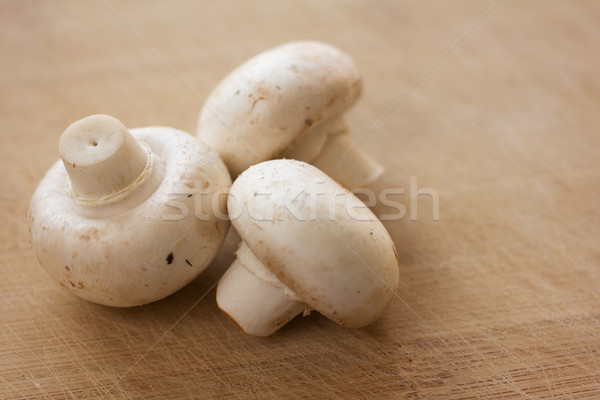 Blanco botón setas tabla de cortar imagen Foto stock © handmademedia