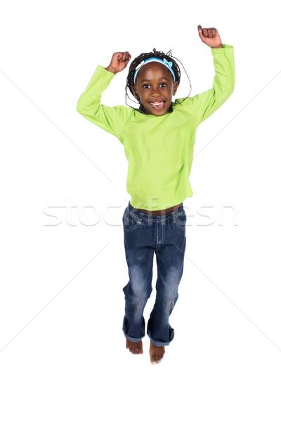 Cute african girl Stock photo © handmademedia