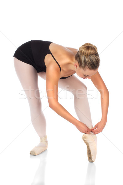 Female ballet dancer Stock photo © handmademedia