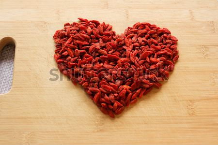乾燥 漿果 健康 紅色 自然 商業照片 © handmademedia
