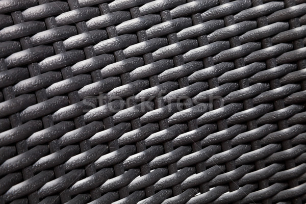 Synthetic rattan texture weaving background Stock photo © hanusst