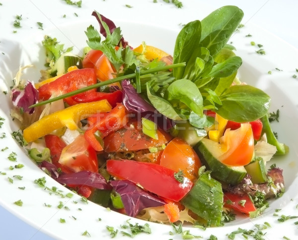 Mixed vegetable Salad Stock photo © hanusst
