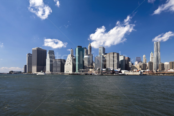 The New York City skyline Stock photo © hanusst