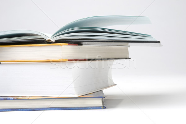 A pile of Four book Stock photo © hanusst