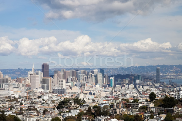 San Francisco centro da cidade Califórnia negócio edifício cidade Foto stock © hanusst