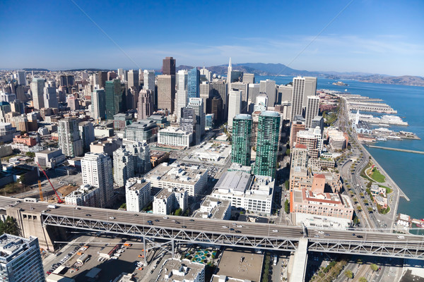 San Francisco Downtown Stock photo © hanusst