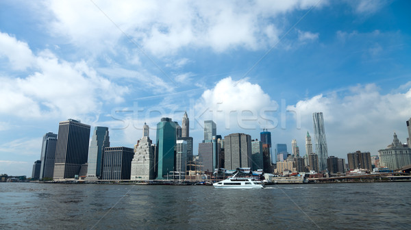 The New York City skyline Stock photo © hanusst