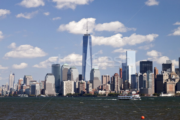 The New York City Downtown w the Freedom tower 2014 Stock photo © hanusst