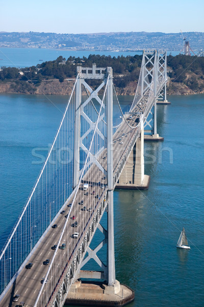 San Francisco Bay bridge Stock photo © hanusst