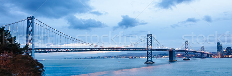 San Francisco Bay bridge Stock photo © hanusst