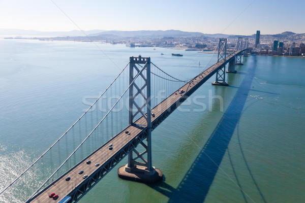 San Francisco Bay bridge Stock photo © hanusst
