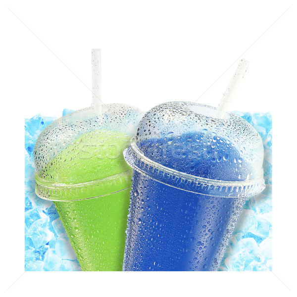 Eis Obst Erfrischung Party Sommer grünen Stock foto © hanusst