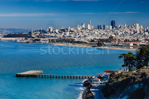 San Francisco Panorama Stock photo © hanusst