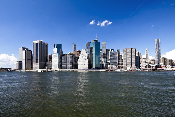 New York City Skyline centre-ville après-midi bureau bâtiment [[stock_photo]] © hanusst