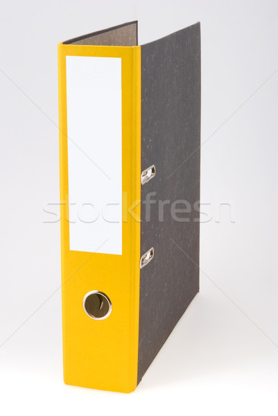 The Yellow binder Stock photo © hanusst