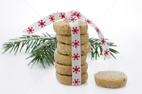 Christmas Cookies piled up Stock photo © haraldmuc