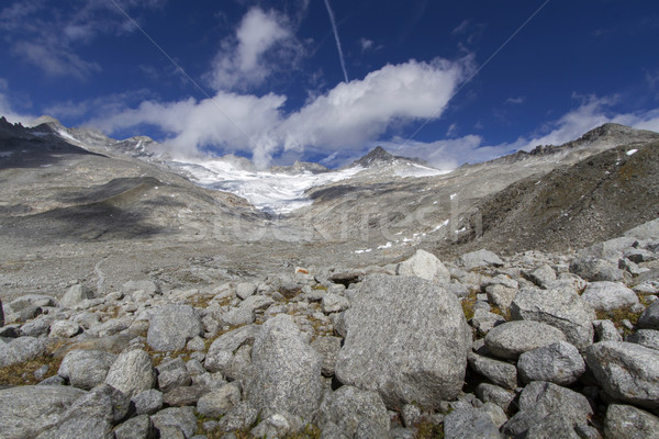 Stockfoto: Gletsjer · noorden · Italiaans · bergen · zomer · berg