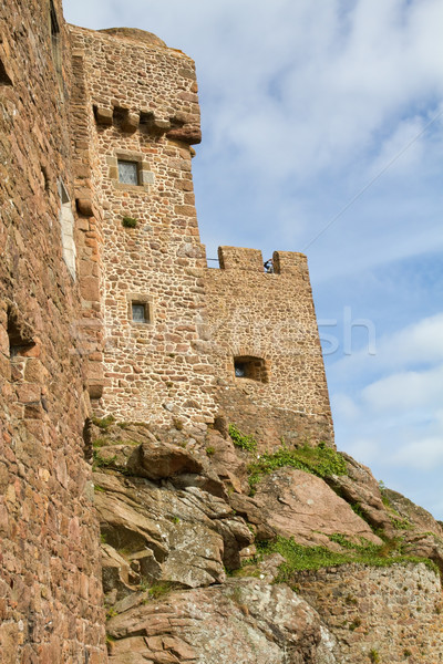 Mont Orgueil Castle in Gorey, Jersey, UK Stock photo © haraldmuc