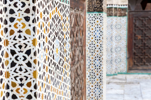 Moroccan oriental architecture Stock photo © haraldmuc