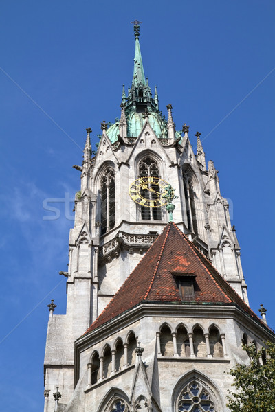 The historic church „Paulskirche“ in Munich, Germany Stock photo © haraldmuc