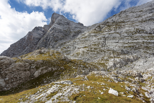 Alpy niebo wiosną charakter krajobraz lata Zdjęcia stock © haraldmuc