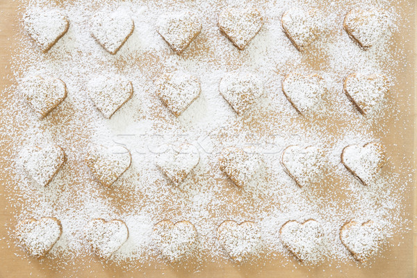 Heart-shaped Christmas cookies  Stock photo © haraldmuc