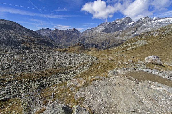 Mountain panorama, Northern Italy Stock photo © haraldmuc