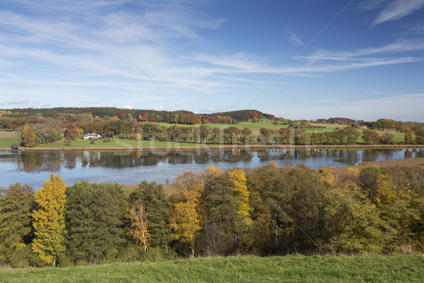 Lake 'Egglsee' in Bavaria, Germany, in autumn Stock photo © haraldmuc